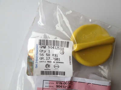 Buson umplere ulei Opel original GM Motor si ambreiaj Opel Astra G